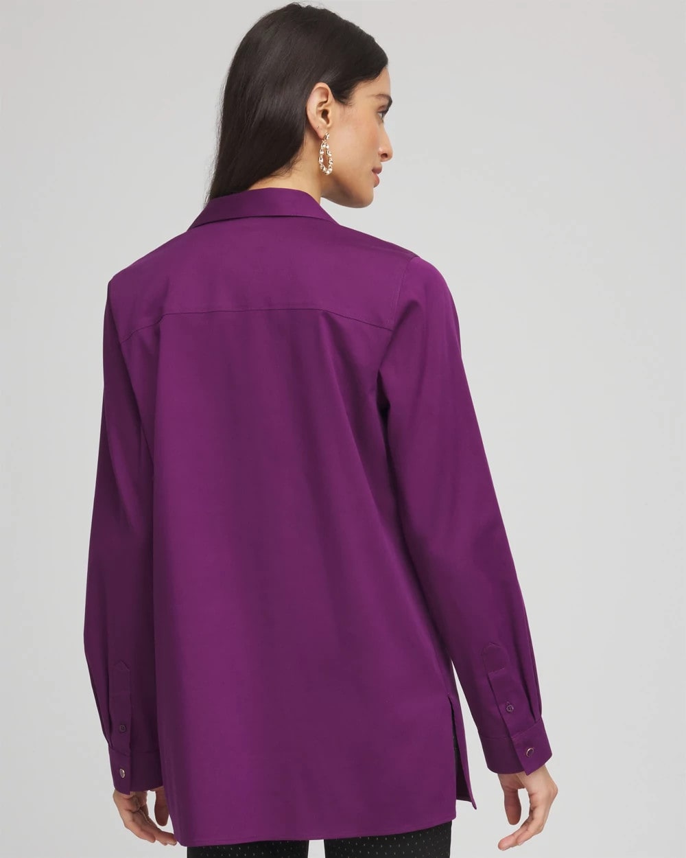 Chico's Collections No Iron™ Novelty Button Tunic