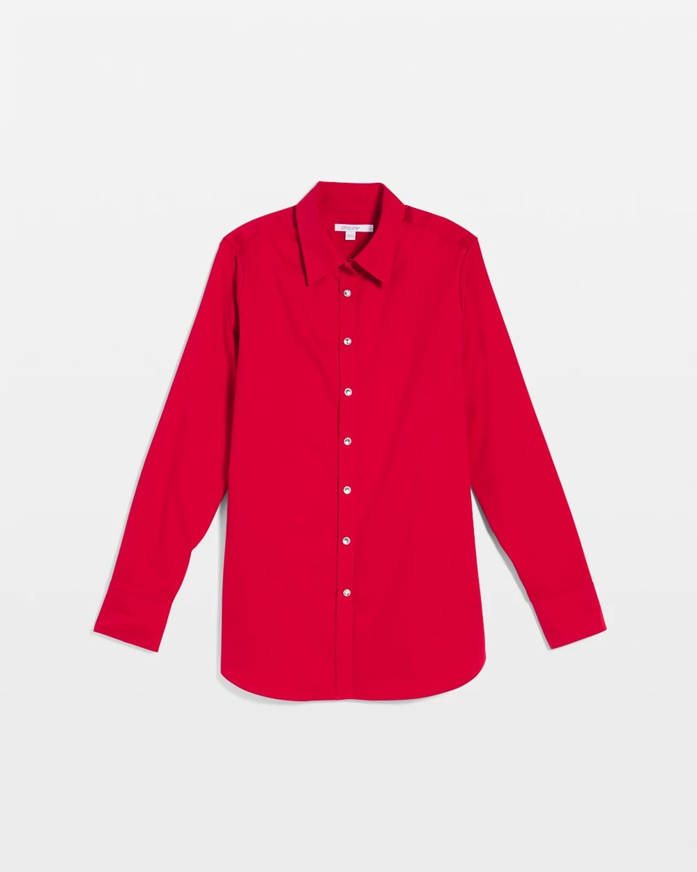 Chico's Collections No Iron™ Rhinestone Button Shirt