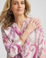 Chico's Collections No Iron™ Multi Paisley Linen Tunic
