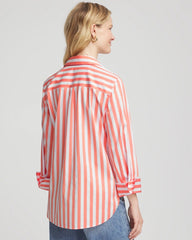 Chico's Collections No Iron™ Vacation Stripes Shirt