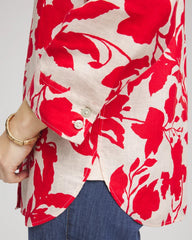 Chico's Collections No Iron™ Floral Linen Shirt