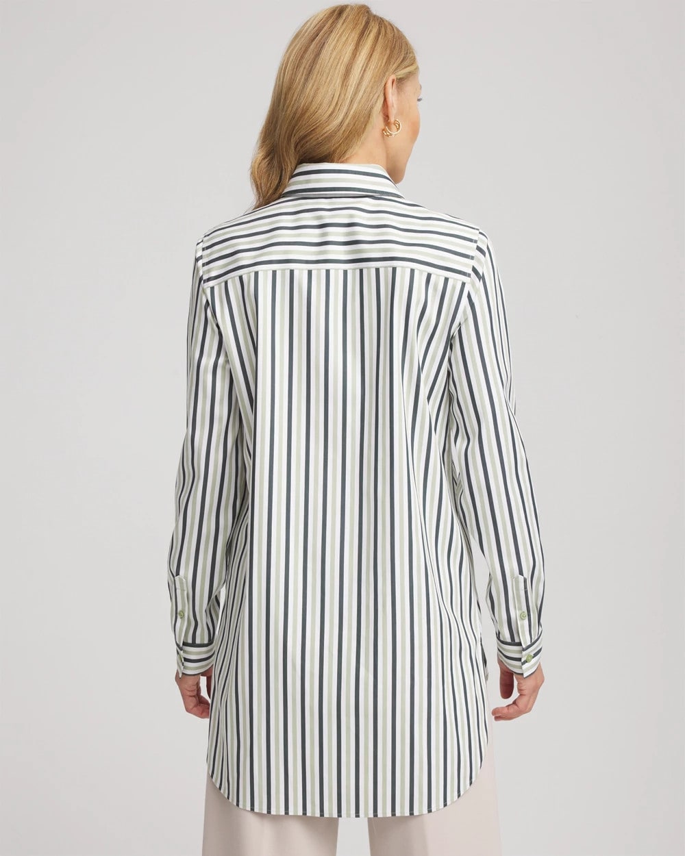 Chico's Collections No Iron™ Striped Shirt
