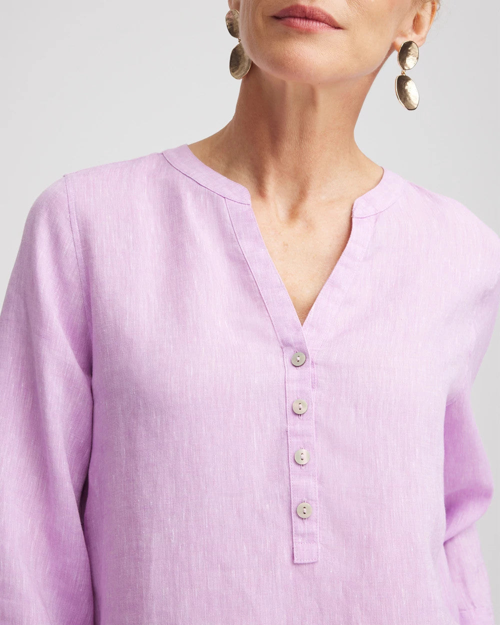 Chico's Collections No Iron™ Linen Tunic