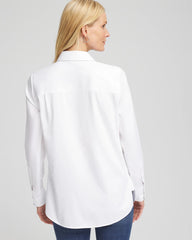 Chico's Collections No Iron™ Wildflower Embroidered Shirt