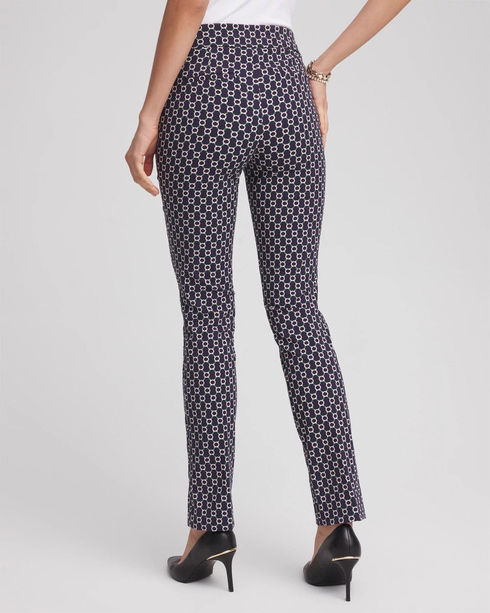 Chico's Collections Brigitte™ Chain Connection Slim Pants