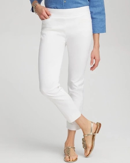 Chico's Collections Brigitte™ Pull-On Cropped Pants
