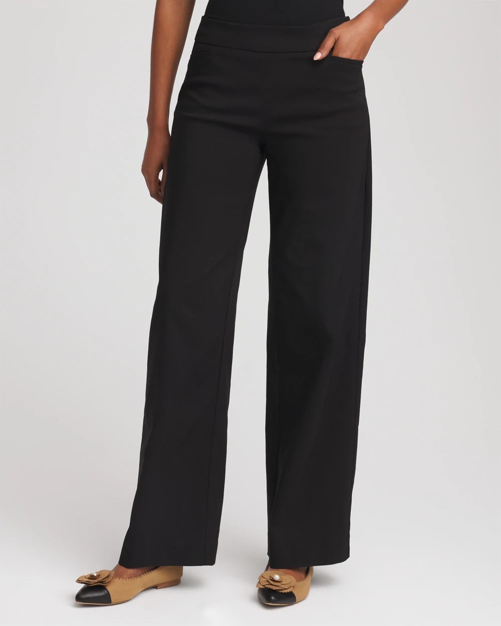 Chico's Collections Brigitte™ Slim Wide-Leg Pants