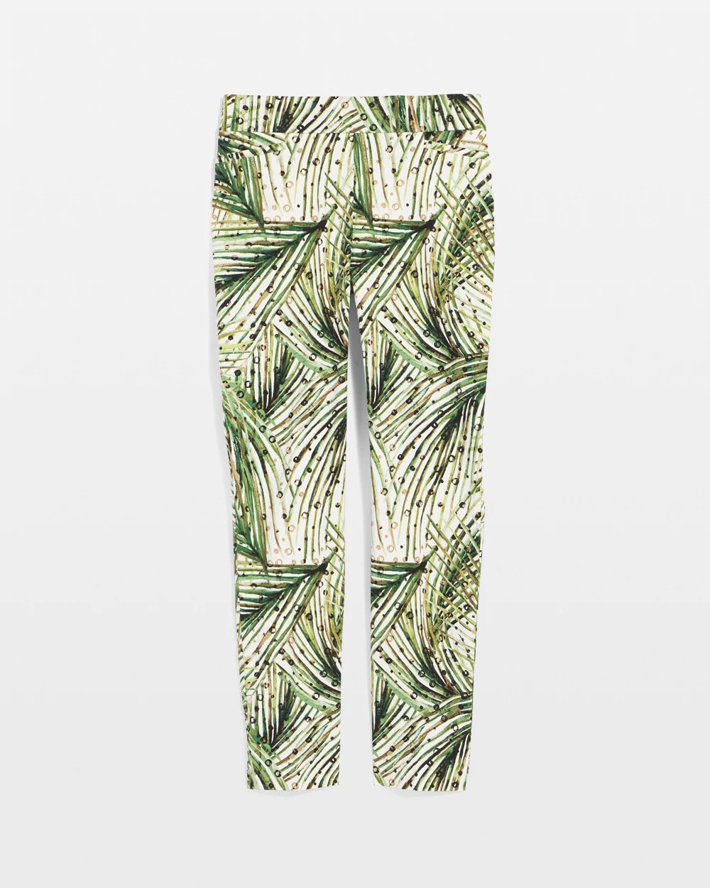 Chico's Collections Brigitte™ Slim Ankle Palm-Print Pants