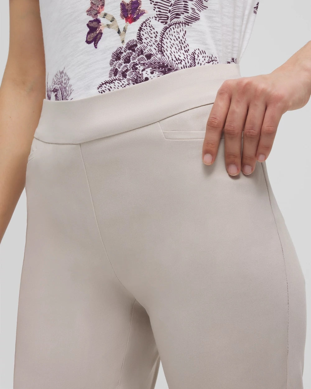 Chico's Collections Brigitte™ Pull-On Slim Cropped Pants