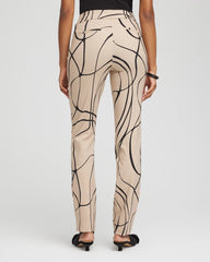 Chico's Collections Brigitte™ Golden Leaf Slim Full-Length Pants