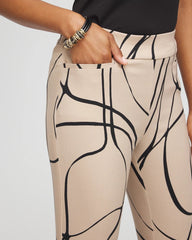 Chico's Collections Brigitte™ Golden Leaf Slim Full-Length Pants