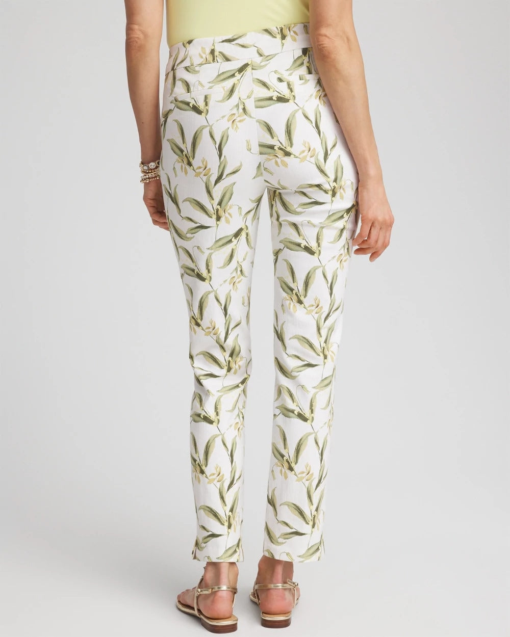 Chico's Collections Brigitte™ Slub Slim Ankle Pants