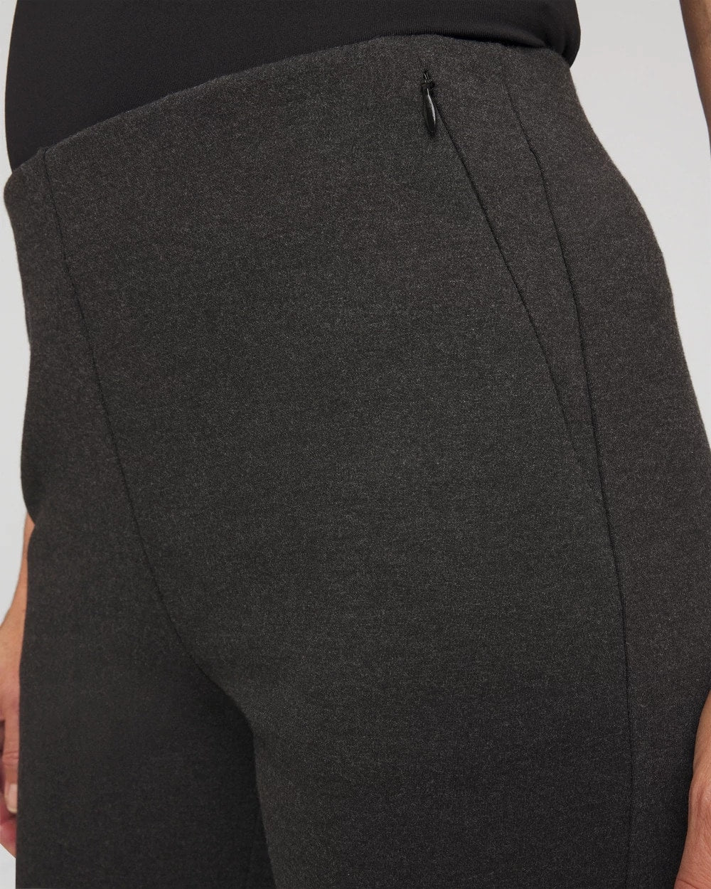 Chico's Collections Juliet Wide Full-Length Ponte Pants