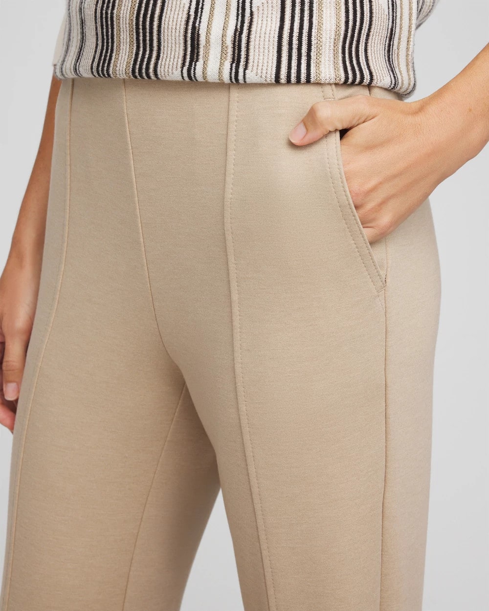 Chico's Collections Juliet Straight Ankle Pants