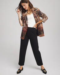 Chico's Collections Juliet Relaxed Tapered Ankle Pants