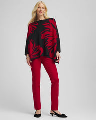 Chico's Collections Juliet Slim Trim Detail Ankle Pants