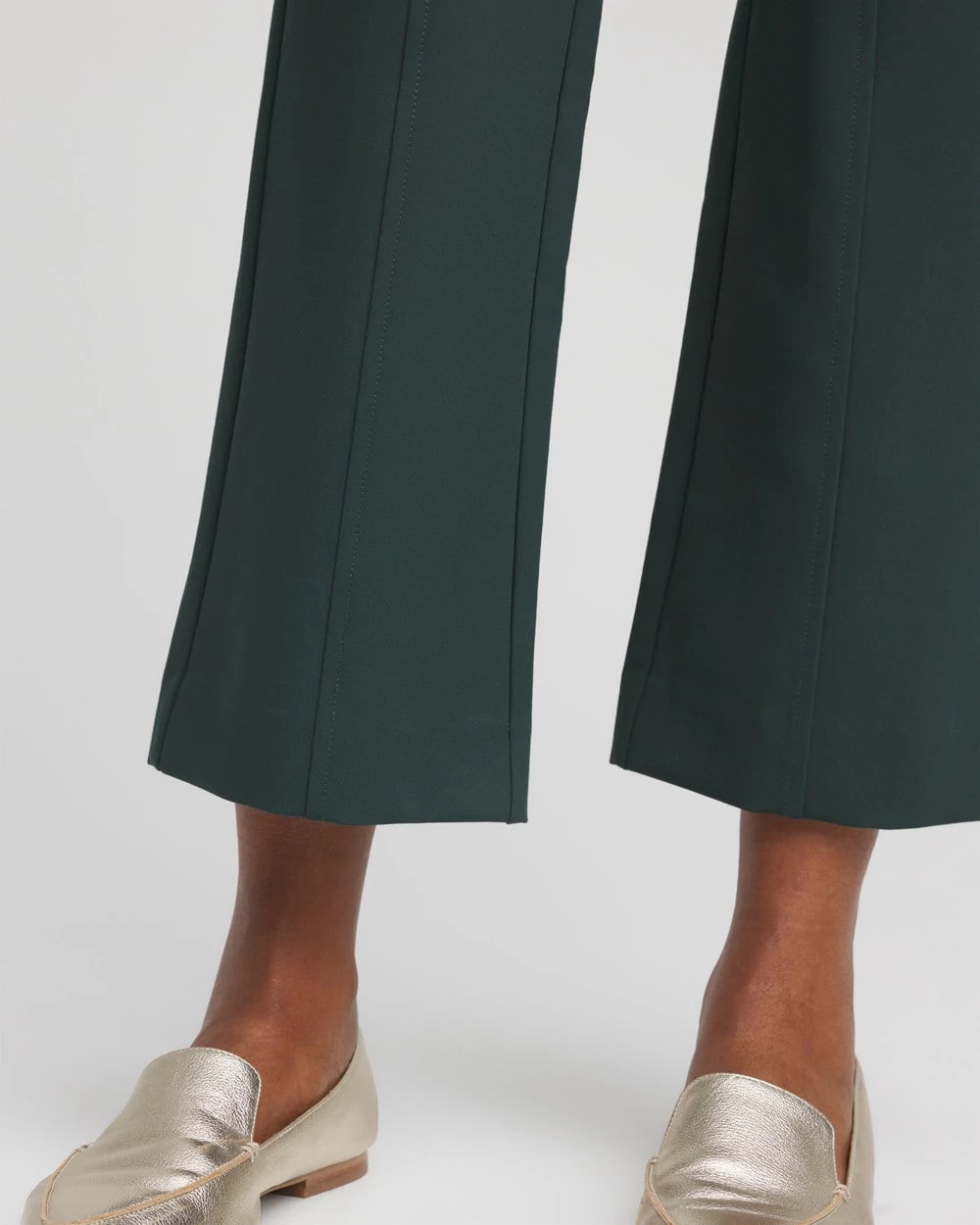 Chico's Collections Lightweight Juliet Flared Ankle Pants