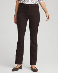 Chico's Collections Girlfriend Slim Full-Length Jeans
