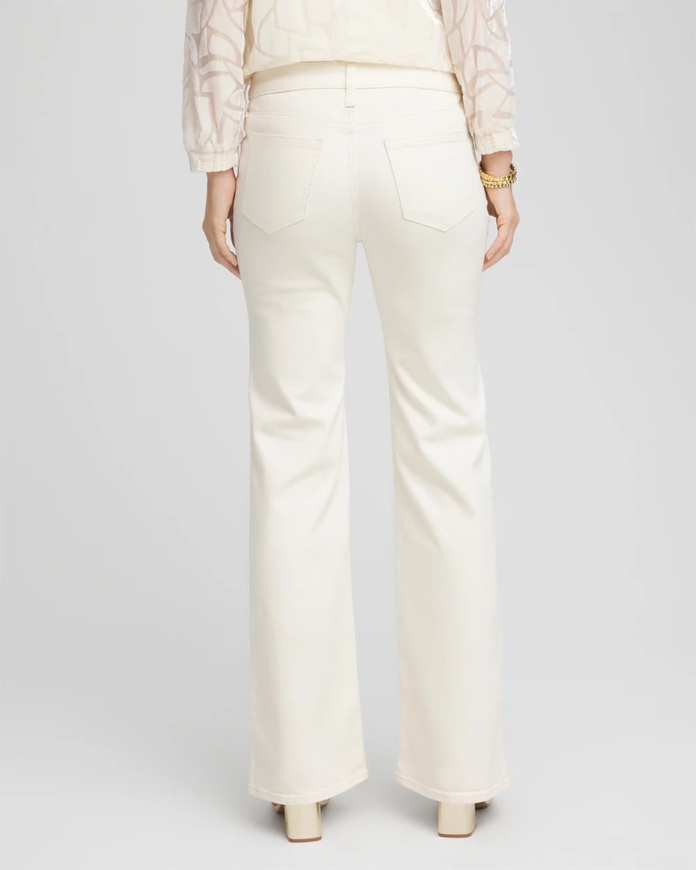 Chico's Collections Girlfriend Flared Jeans