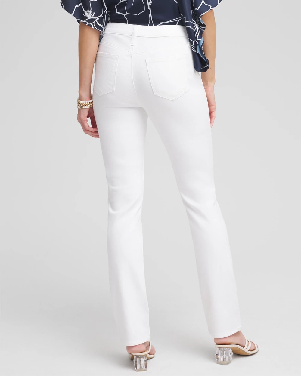 Chico's Collections No Stain Girlfriend Jeans